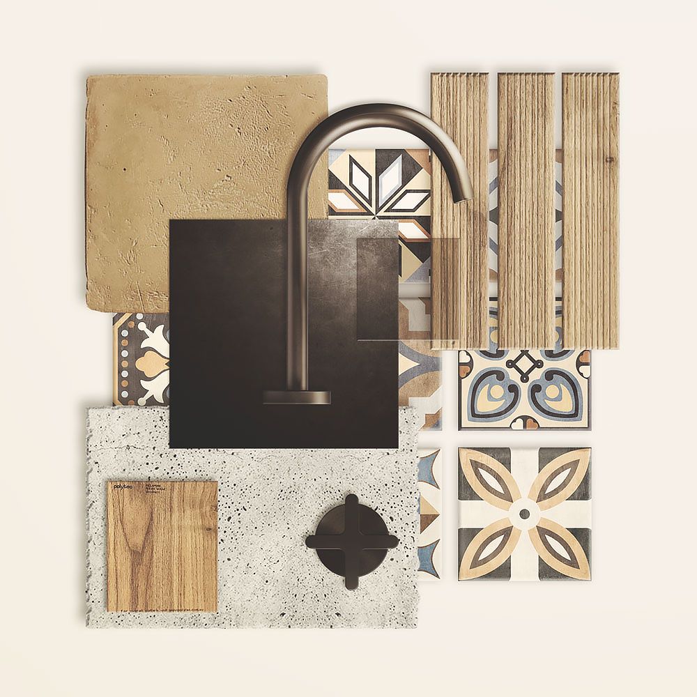 moodboard rustico contemporaneo